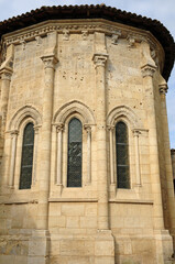 Saint Emilion, France - august 18 2016 : picturesque city