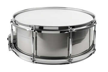 drum isolated on transparent background, generative ai