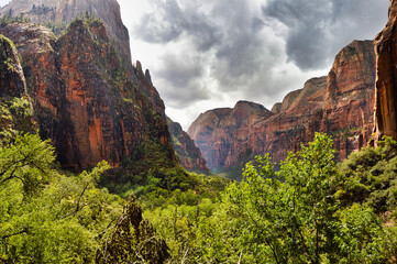 Zion National Park after storm