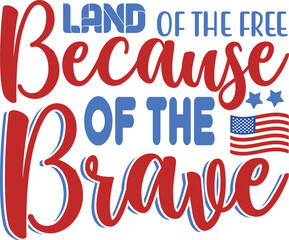 land of the free because of the brave