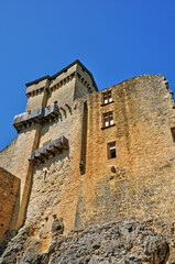 Fototapeta na wymiar picturesque castle of Castelnaud in Dordogne