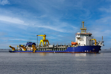 Dredging and commical excavation of Manila Bay