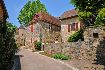 France, picturesque village of Loubressac