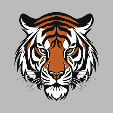 Tiger vector mascot