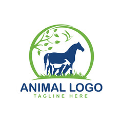 Vector vector of pet shop and veterinary clinic on a white background. pet. animals., pet shop logo or icon. easy editable layered vector illustration.
