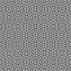 Vector seamless models. Modern stylish texture. Composition from regularly repeating geometrical element. Monochrome, simple. Vector illustrations.