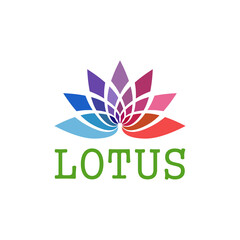 Fototapeta na wymiar Lotus flower icon isolated on transparent background