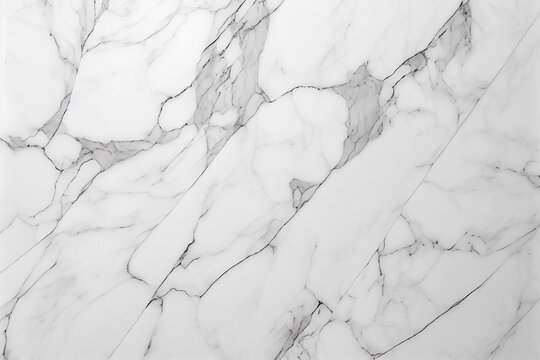 White marble stone texture background. Generative AI
