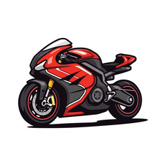Super bike logo vector template