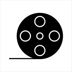 Fototapeta premium media icon, on white background eps 10.