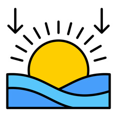 Sunset Icon