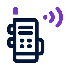 walkie talkie icon for your website, mobile, presentation, and logo design.