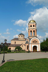 Fototapeta na wymiar Church of the Nativity of Christ in Halych town, western Ukraine