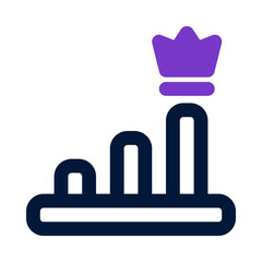 level icon for your website, mobile, presentation, and logo design.