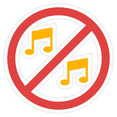 No Music Icon