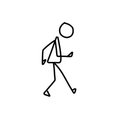 pictogram person, various poses, sketch drawing, stick figures people. stickman