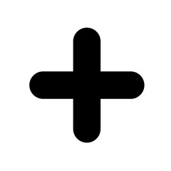 plus icon button, add icon, plus symbol, math icon