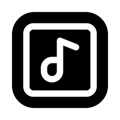 music icon for your website, mobile, presentation, and logo design.