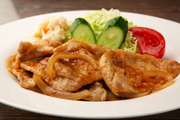 豚肉の生姜焼き