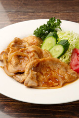 豚肉の生姜焼き