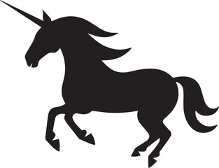 Fototapeta na wymiar Unicorn icon, Vector illustration, SVG