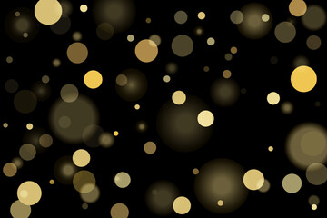 Gold glitter confetti, great design for any purpose. Party decor.