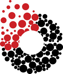 abstract background with circles