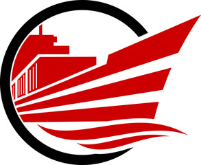 illustration of a ship