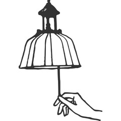 Off Vintage Illustration Vector