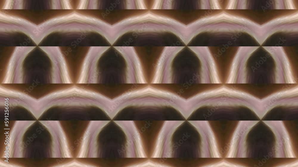 Poster black background with kaleidoscope effect. motion. sparkling white patterns made in computer graphic