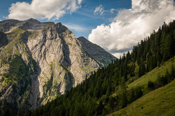 Berge, Wandern, Alpen, Karwendel, Landschaft, Natur