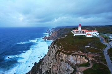 Fototapeta na wymiar Portugal, the Atlantic ocean, Cabo da Roca