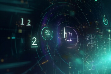 Computer Code Design gemacht mit Generative AI