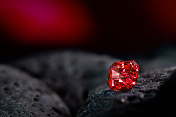 Red Sapphire Gemstone