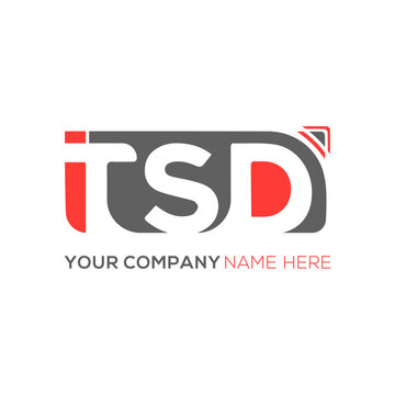 Corporate TSD Letters Initial logo for the company