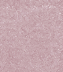 Fototapeta premium Zigzag red hand-drawn pattern, zebra coloring.Seamless pattern.