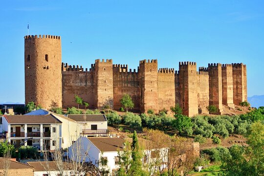 CASTILLO DE BURGALIMAR EN BA&Ntilde;OS DE LA ENCINA, JA&Eacute;N,