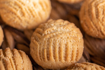 A delicious Eid al-Fitr cake, decorated with colorful sprinkles and a festive 