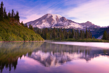 Bench Lake at Sunrise