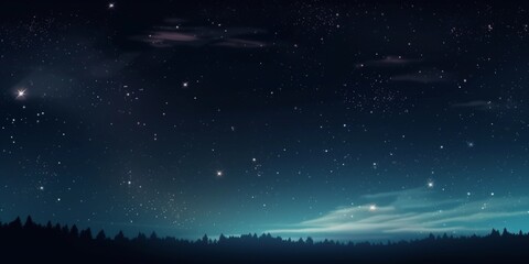 Fototapeta premium beautiful sky night with stars background