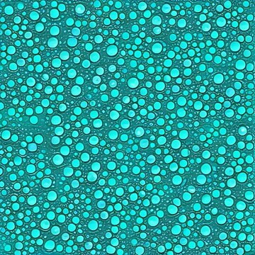 Generative AI seamless pattern with bubbles