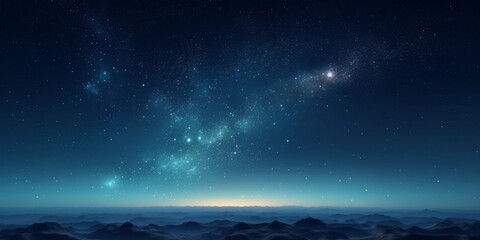 Fototapeta premium beautiful sky night with stars background