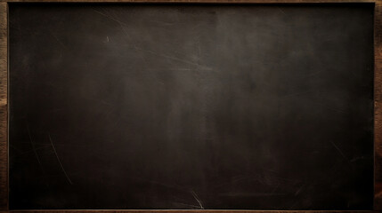 Blackboard scratched and chalk stained grunge background