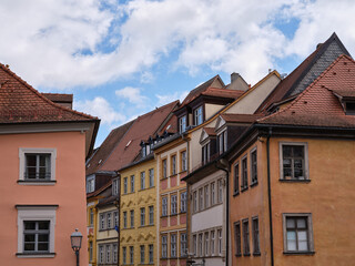 Old German houses in the old town