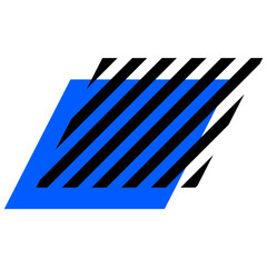 Geometric Memphis Shape Vector Design