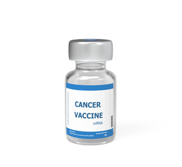 Bottle of Vaccine, treatment of Cancer