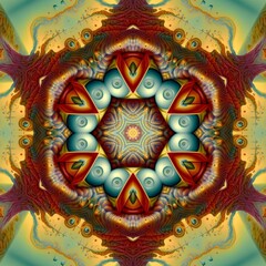 Abstratic , Mandala , esoteric , decorative , decor , flower , geometric , symmetric , Multicolor , Style , Fractal , Energy , Elemental , Kaledoscope , Mental , Emotion .