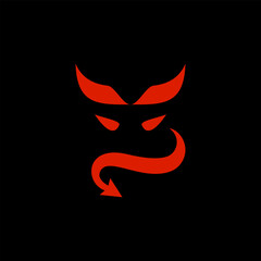devil vector logo