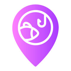 location gradient icon
