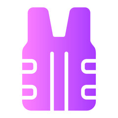 life jacket gradient icon